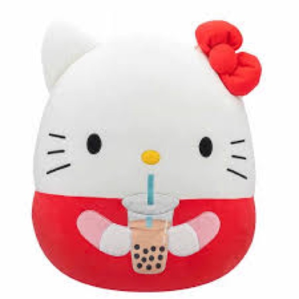 Hello Kitty Boba Plush Toy